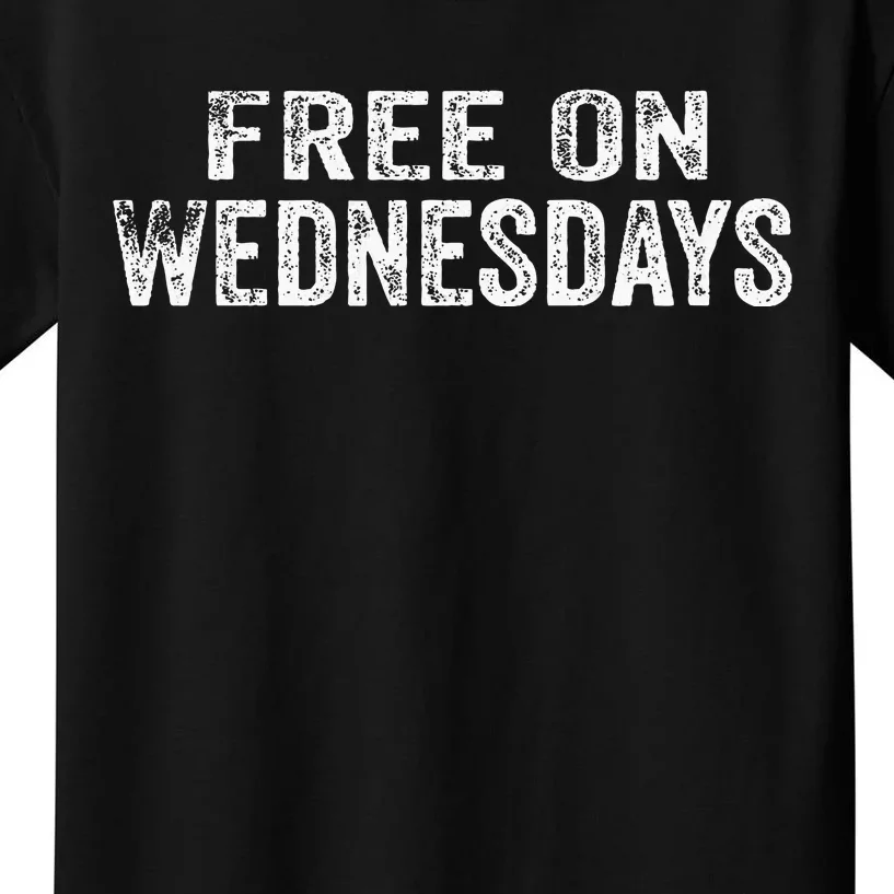 Biden Campaign Hawks ‘Free On Wednesdays’ Kids T-Shirt