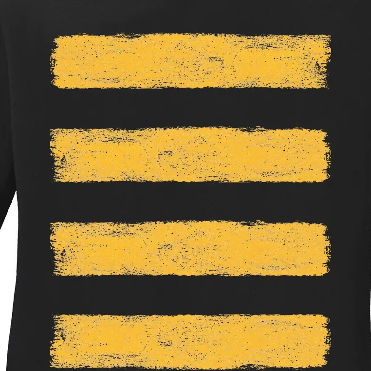 BEE COSTUME HALLOWEEN HONEY BUMBLE BEE HONEYBEE BUMBLEBEE Ladies Long Sleeve Shirt