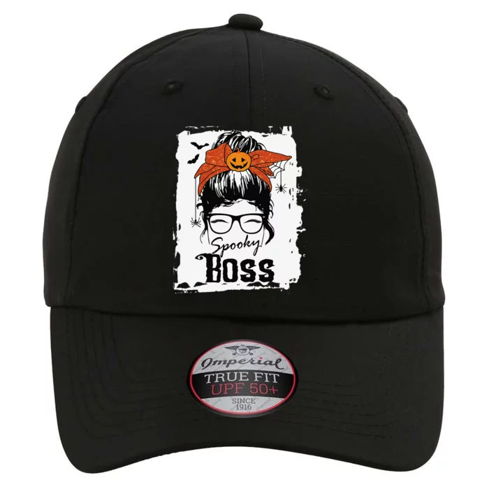 Boss Ceo Halloween Spooky Spider Messy Bun Hair Women The Original Performance Cap