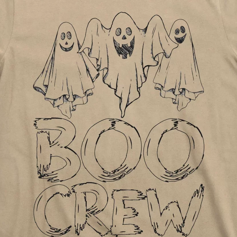 Boo Crew Halloween Ghost Spooky Costume Clothes T-Shirt