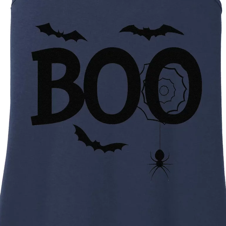 Boo Cute Halloween Spider Trick Or Treat Ladies Essential Tank