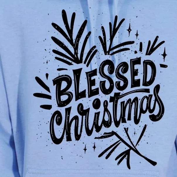 Blessed Christmas Holiday Unisex Surf Hoodie