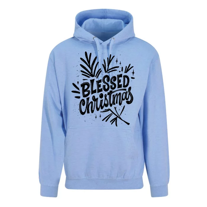 Blessed Christmas Holiday Unisex Surf Hoodie