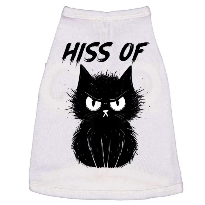 Black Cat Hiss Off For Men Women Meow Cat Gifts Doggie Tank