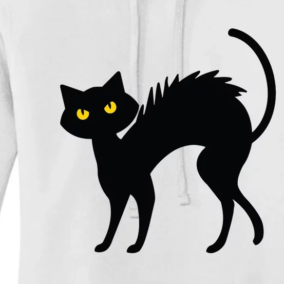 Black Cat Halloween Black Cats Women's Pullover Hoodie