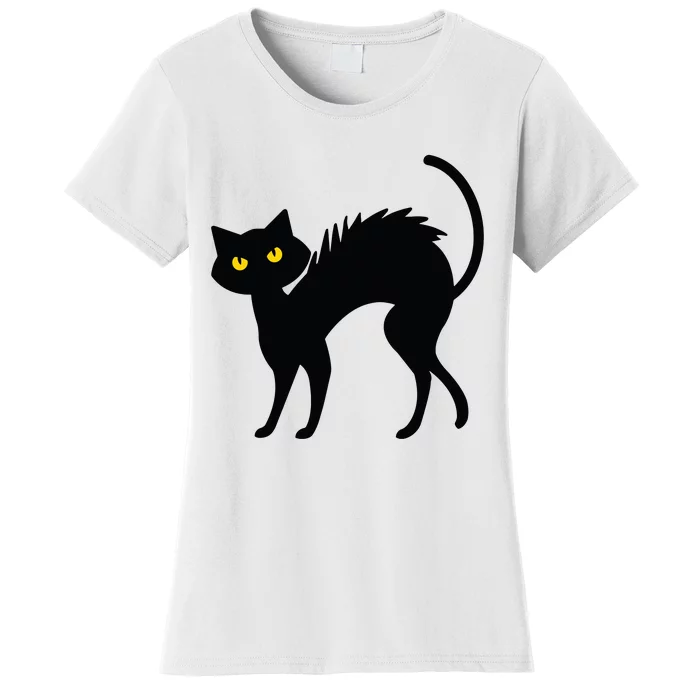 Black Cat Halloween Black Cats Women's T-Shirt