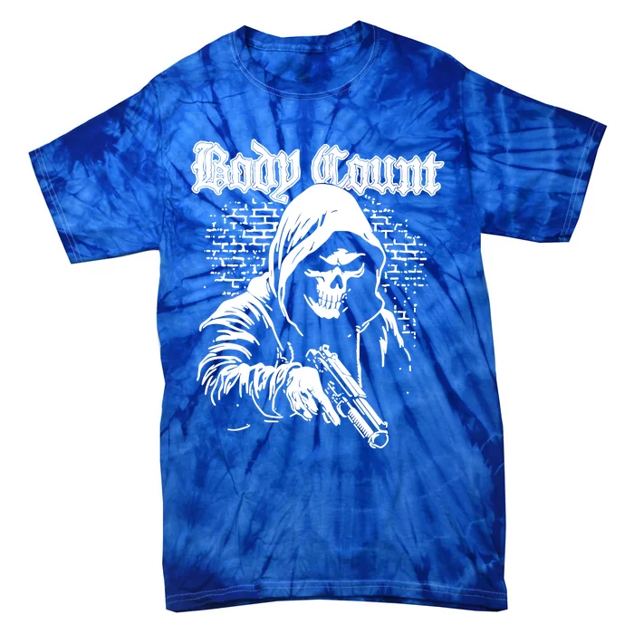 Body Count Hooded Skull Tie-Dye T-Shirt