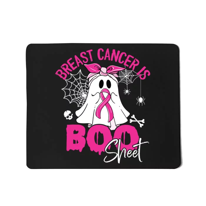 Breast Cancer Is Ghost Sheet Breast Cancer Awareness Mousepad