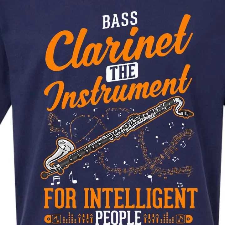 Bass Clarinet Instrument For Intelligent People Sueded Cloud Jersey T-Shirt