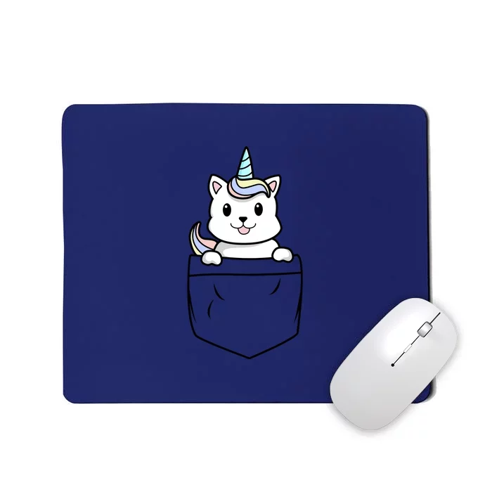 Baby Caticorn In Pocket Mousepad