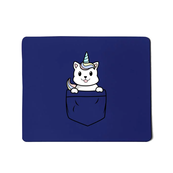 Baby Caticorn In Pocket Mousepad