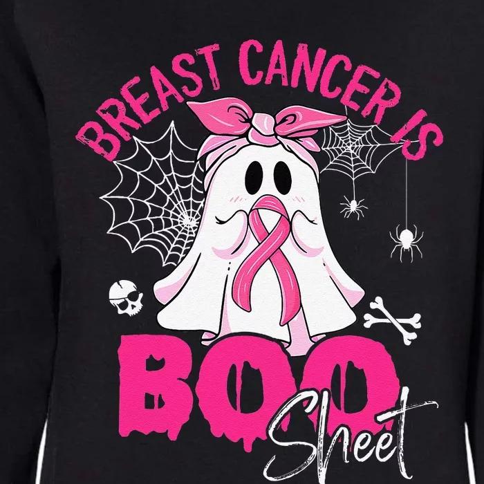 Breast Cancer Is Ghost Sheet P.Ink Breast Cancer Awareness Gift Womens California Wash Sweatshirt