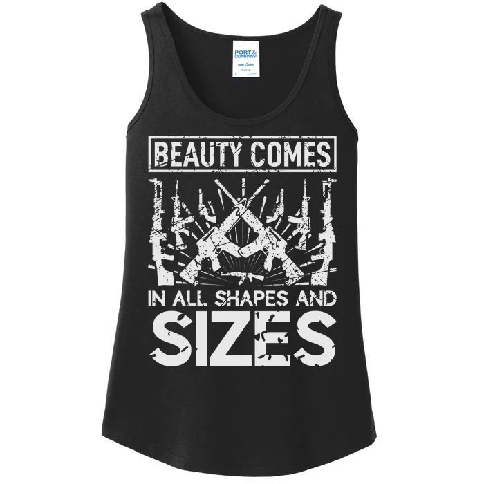 Beauty Comes In All Shapes And Sizes Ladies Essential Tank