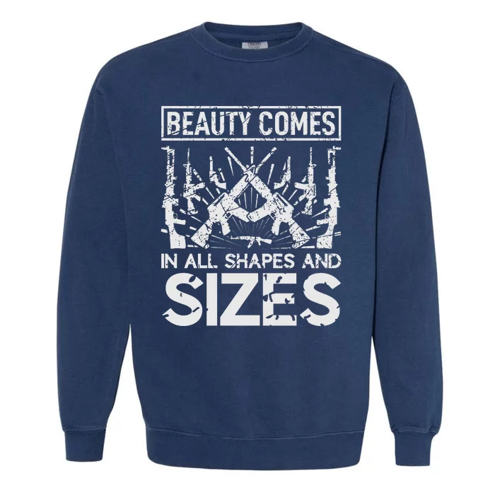 Beauty Comes In All Shapes And Sizes Garment-Dyed Sweatshirt