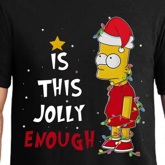 Bart Christmas Is This Jolly Enough Pajama Set