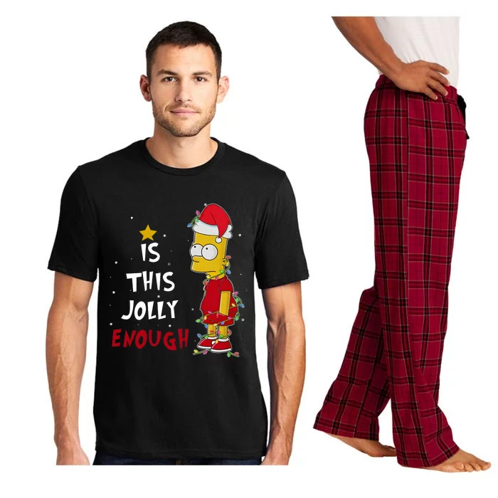 Bart Christmas Is This Jolly Enough Pajama Set