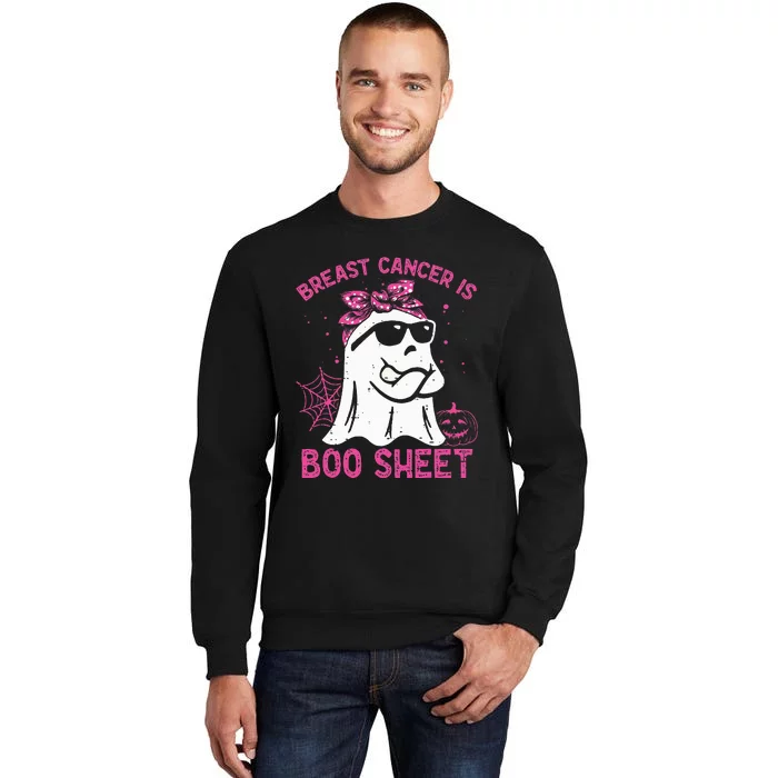 Breast Cancer Is Boo Sheet Breast Cancer Warrior Sweatshirt