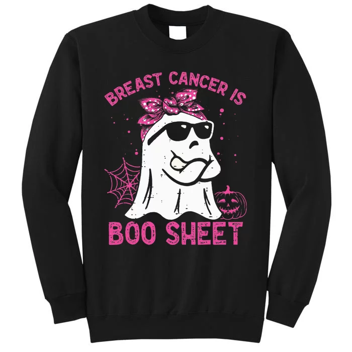 Breast Cancer Is Boo Sheet Breast Cancer Warrior Sweatshirt