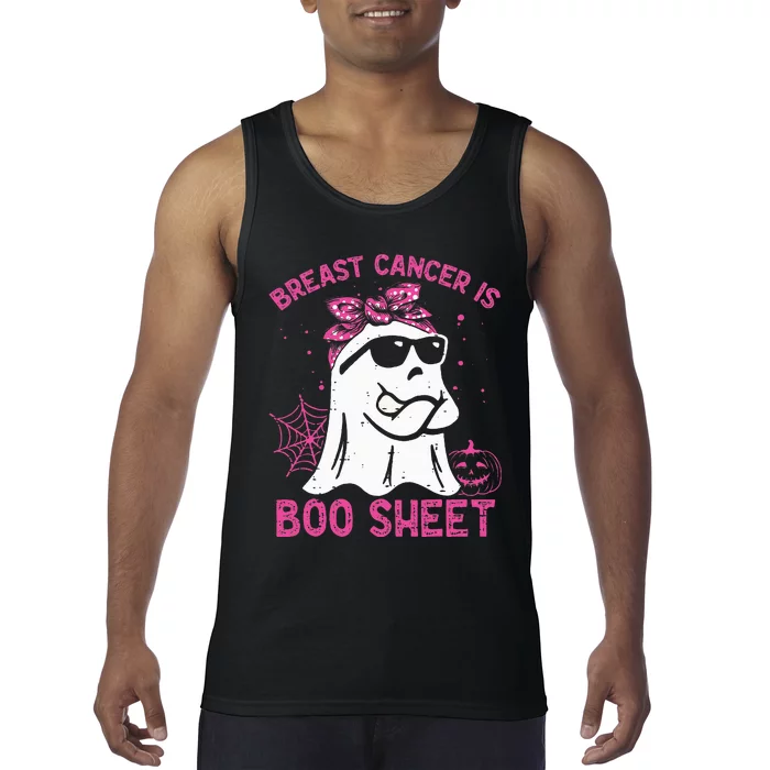 Breast Cancer Is Boo Sheet Breast Cancer Warrior Tank Top