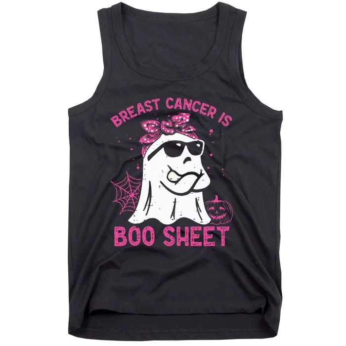 Breast Cancer Is Boo Sheet Breast Cancer Warrior Tank Top