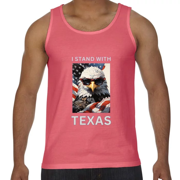 Border Crisis I Stand With Texas Comfort Colors® Tank Top