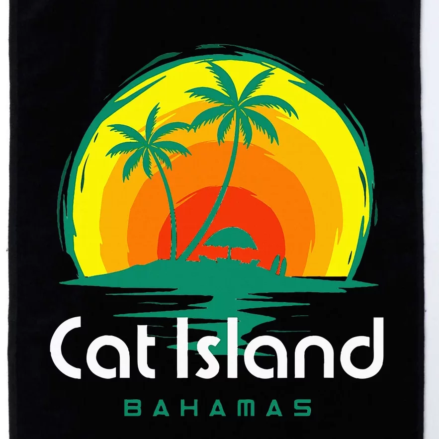 Bahamas Cat Island Platinum Collection Golf Towel