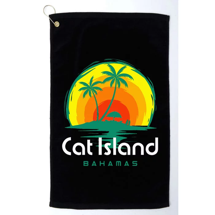 Bahamas Cat Island Platinum Collection Golf Towel