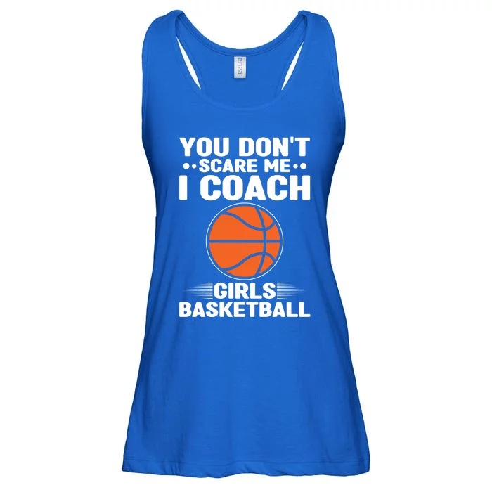 Basketball Coaching I Coach Basketball Coach Dads Gift Ladies Essential Flowy Tank