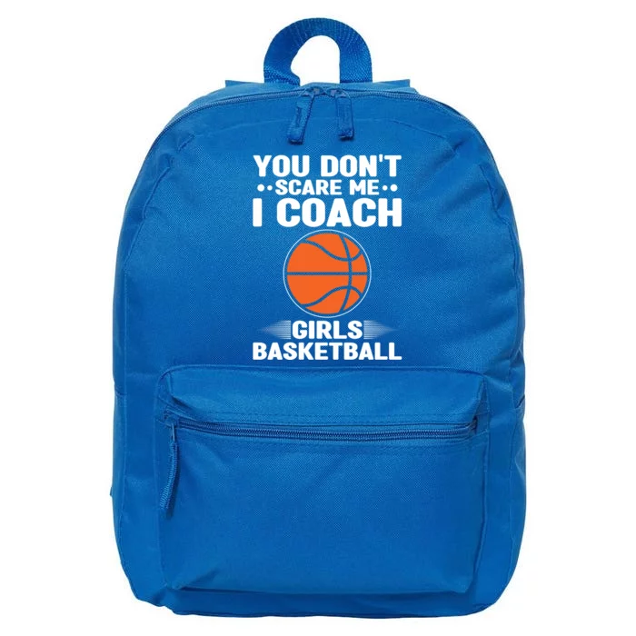 Basketball Coaching I Coach Basketball Coach Dads Gift 16 in Basic Backpack