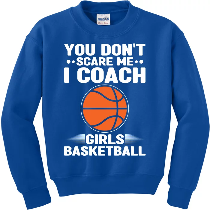 Basketball Coaching I Coach Basketball Coach Dads Gift Kids Sweatshirt