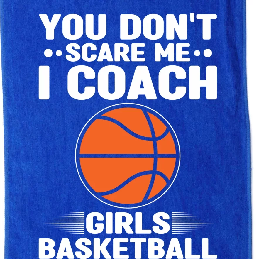 Basketball Coaching I Coach Basketball Coach Dads Gift Platinum Collection Golf Towel