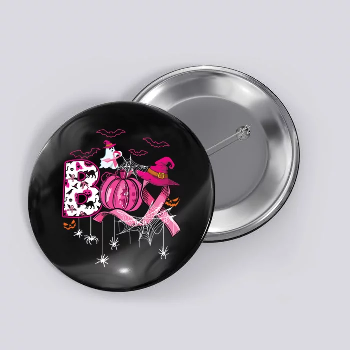 Breast Cancer Is Ghost Sheet Breast Cancer Awareness Button