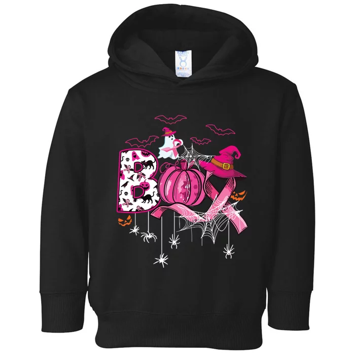 Breast Cancer Is Ghost Sheet Breast Cancer Awareness Toddler Hoodie