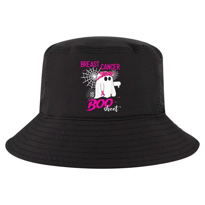 Breast Cancer Is Boo Sheet Breast Cancer Shirt Boo Halloween Cool Comfort Performance Bucket Hat