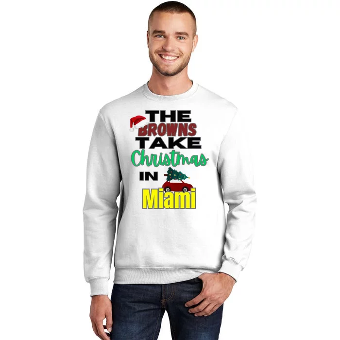 Browns Christmas in Miami Sweatshirt