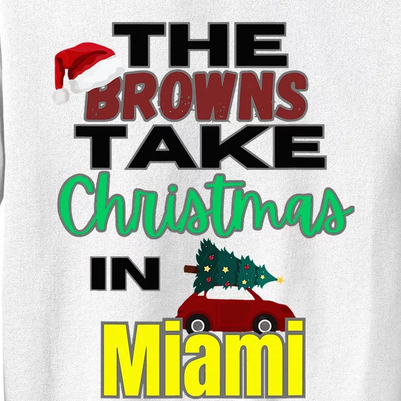 Browns Christmas in Miami Sweatshirt