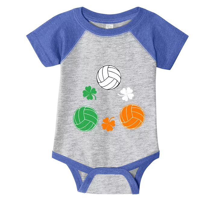 Basketball Clover Irish Flag Costume St Patricks Day Gift Infant Baby Jersey Bodysuit