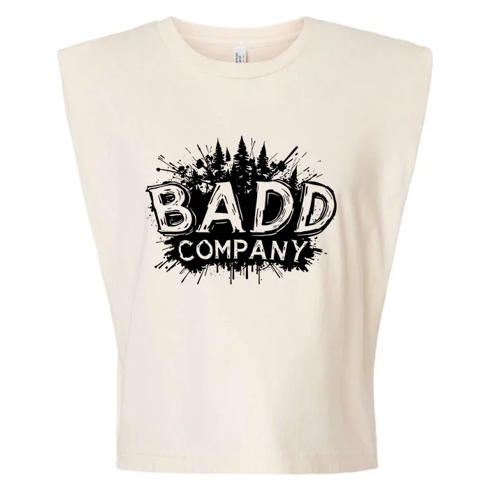 Badd Company Ink Blot Garment-Dyed Women's Muscle Tee