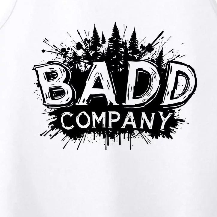 Badd Company Ink Blot Performance Tank