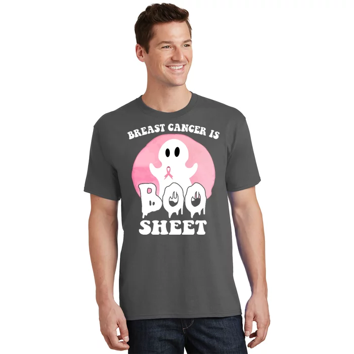 Breast Cancer Is Boo Sheet Funny Ghost T-Shirt