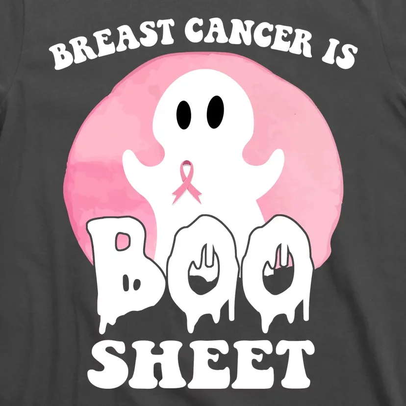 Breast Cancer Is Boo Sheet Funny Ghost T-Shirt