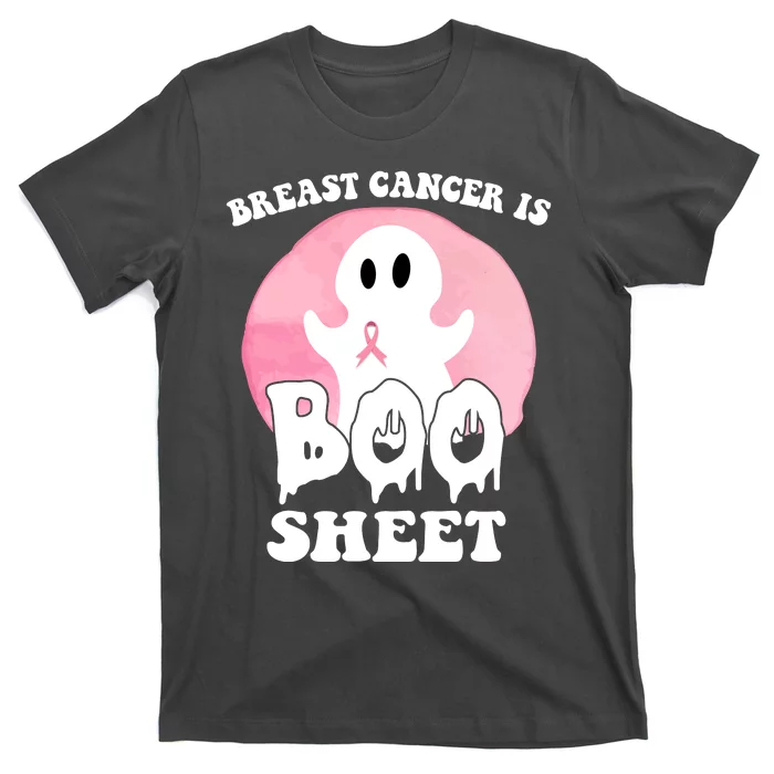 Breast Cancer Is Boo Sheet Funny Ghost T-Shirt