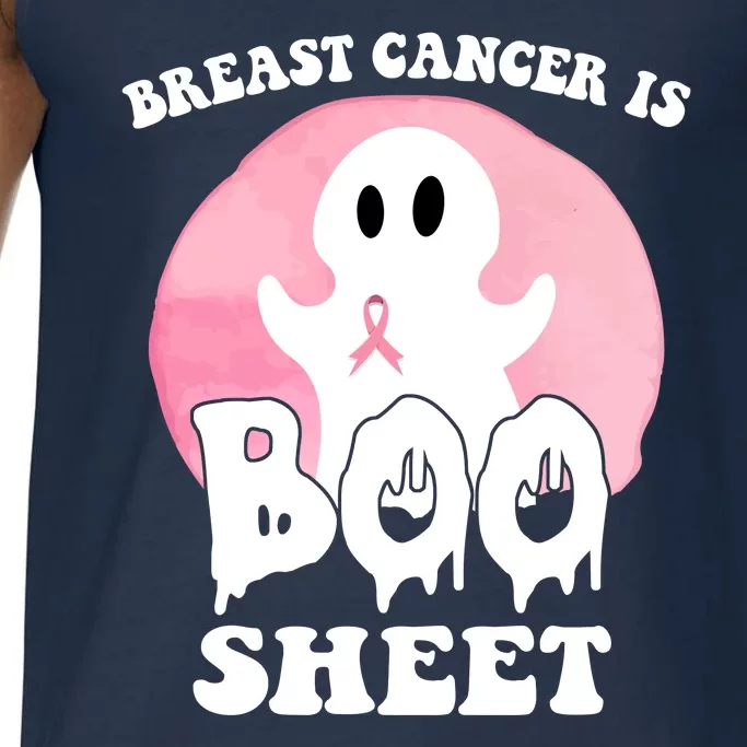 Breast Cancer Is Boo Sheet Funny Ghost Comfort Colors® Tank Top