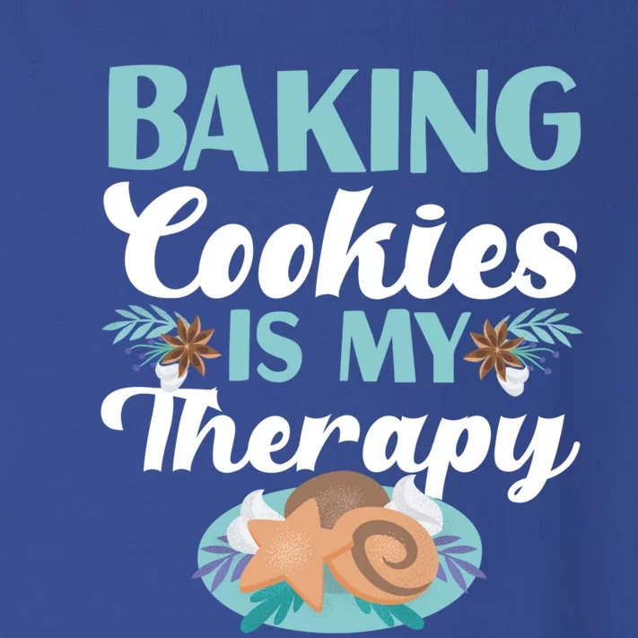 Baking Cookies Is My Therapy Design Gift Toddler Long Sleeve Shirt