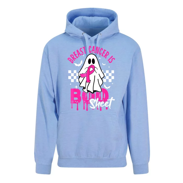 Breast Cancer Is Boo Ghost Halloween Gift Unisex Surf Hoodie