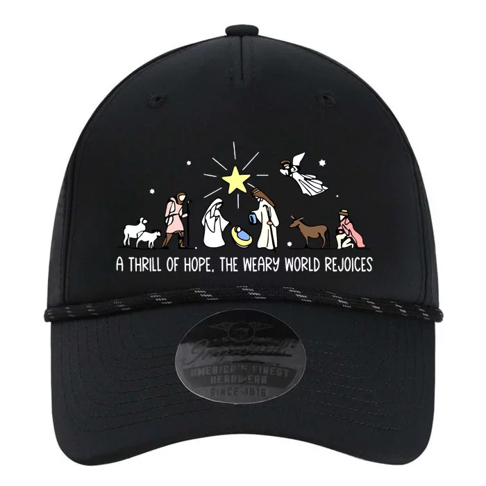 Birthday Christmas Jesus Thrill Of Hope Weary World Rejoices Gift Performance The Dyno Cap