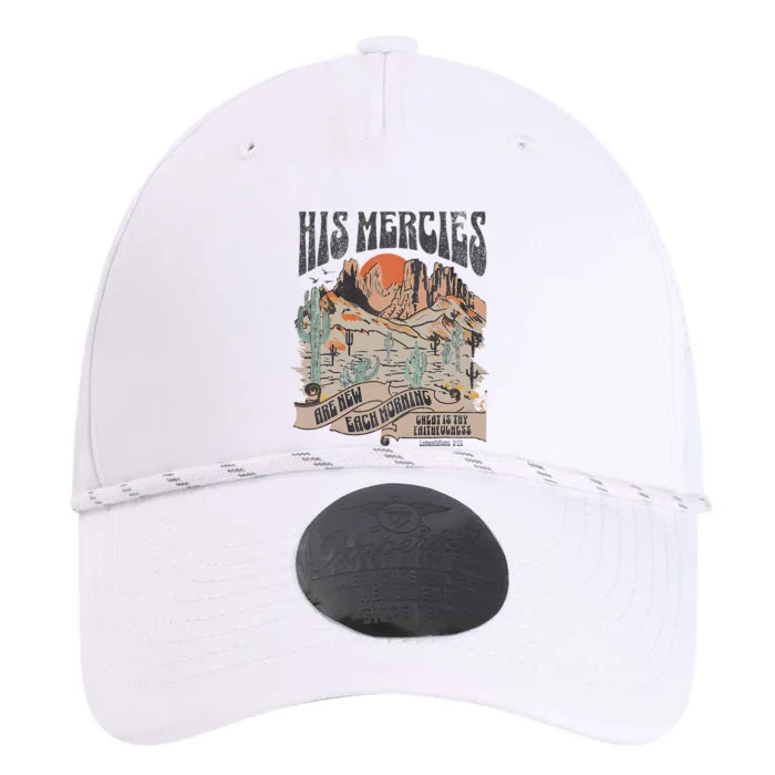 Boho Christian Jesus Apparel Faith Based His Mercies Are New Performance The Dyno Cap