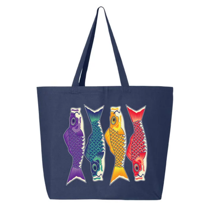 Bright Colorful Japanese Koi Carp Fish 25L Jumbo Tote