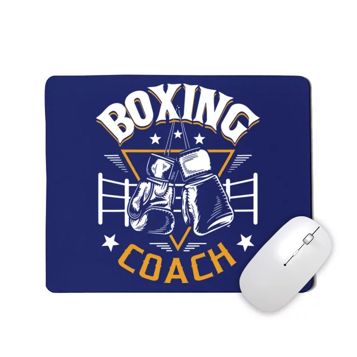 Boxing Coach Kickboxing Kickboxer Gym Boxer Mousepad