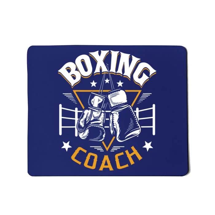 Boxing Coach Kickboxing Kickboxer Gym Boxer Mousepad